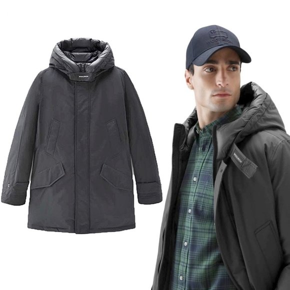 NWT Woolrich Men's Polar High Collar Parka/ Large